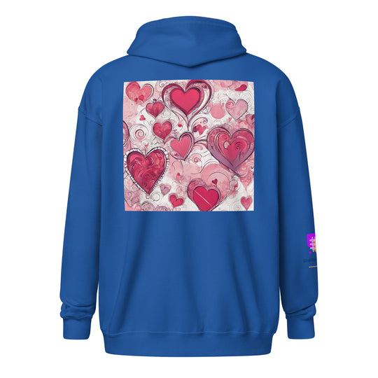 Unisex heavy blend zip hoodie - WhatUWant2Buy