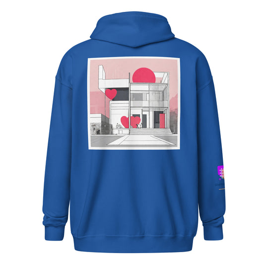 Unisex heavy blend zip hoodie - WhatUWant2Buy