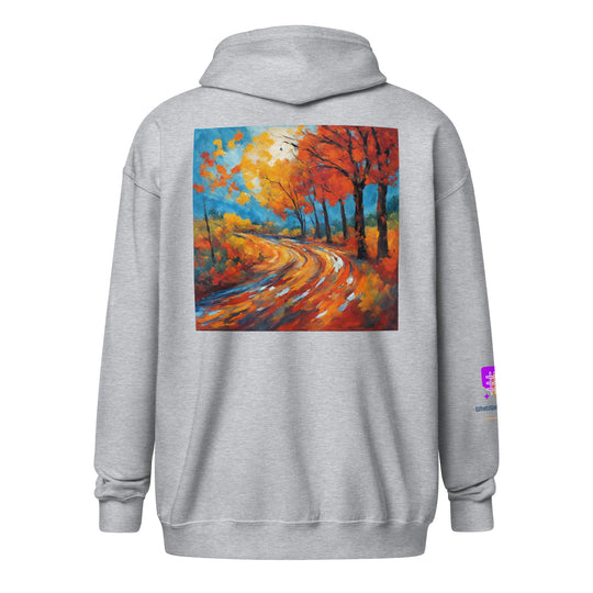 Unisex heavy blend zip hoodie - WhatUWant2Buy