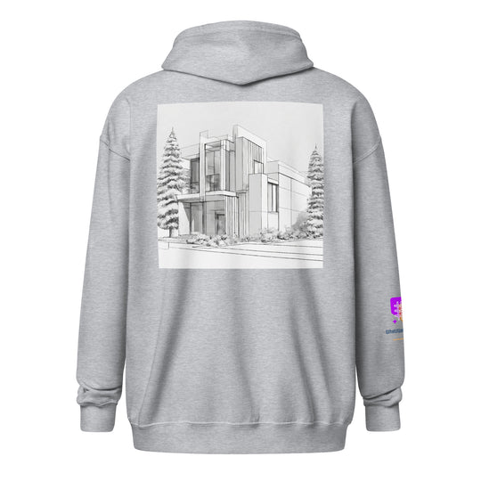 Unisex heavy blend zip hoodie - WhatUWant2Buy