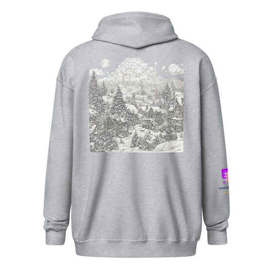 Unisex heavy blend zip hoodie - WhatUWant2Buy