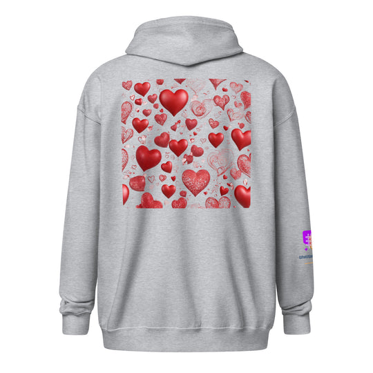 Unisex heavy blend zip hoodie - WhatUWant2Buy