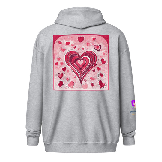 Unisex heavy blend zip hoodie - WhatUWant2Buy