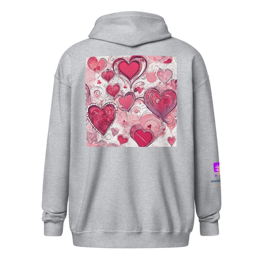 Unisex heavy blend zip hoodie - WhatUWant2Buy