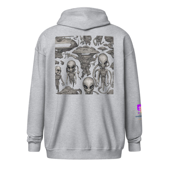 Unisex heavy blend zip hoodie - WhatUWant2Buy