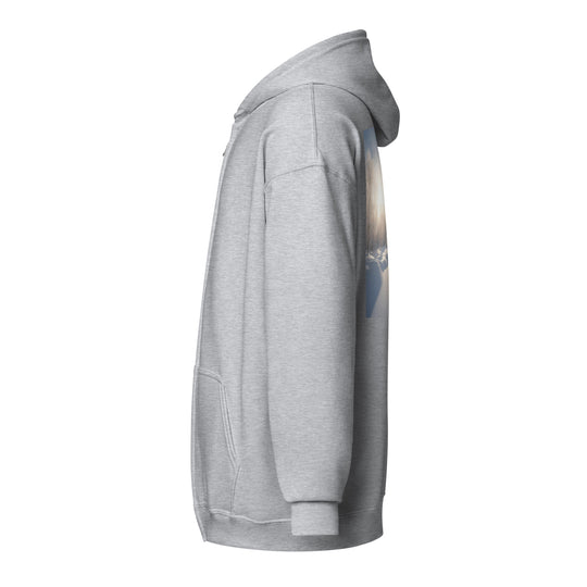 Unisex heavy blend zip hoodie - WhatUWant2Buy