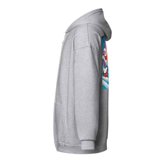 Unisex heavy blend zip hoodie - WhatUWant2Buy