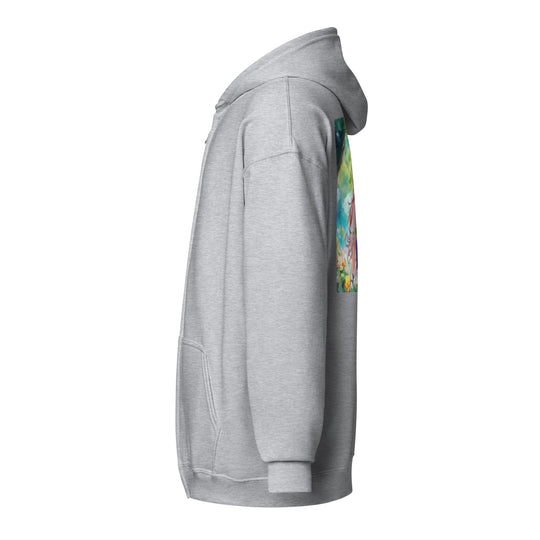 Unisex heavy blend zip hoodie - WhatUWant2Buy