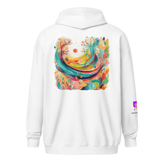 Unisex heavy blend zip hoodie - WhatUWant2Buy