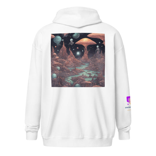 Unisex heavy blend zip hoodie - WhatUWant2Buy