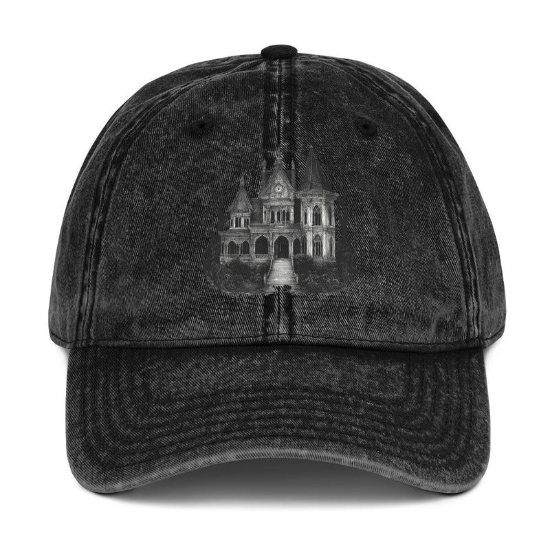 Gothic Vintage Cotton Twill Cap | Halloween AI-Designed 11