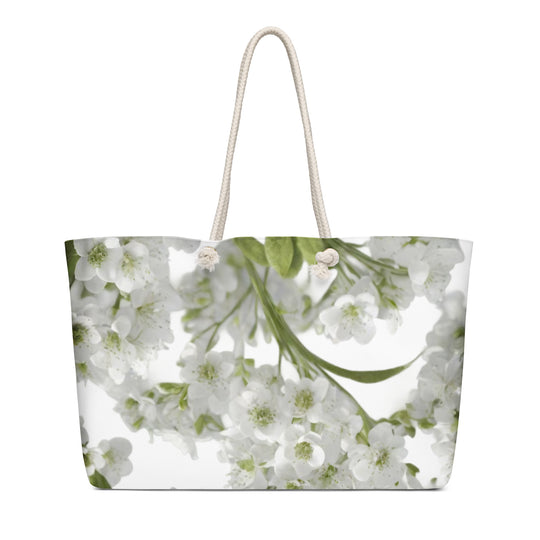 3D Art Oversized Weekender Bag, Spring AI-Designed 19, view 4