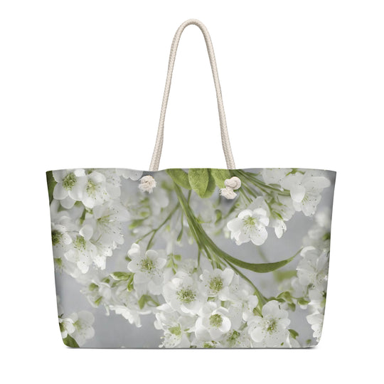 3D Art Oversized Weekender Bag, Spring AI-Designed 20, view 4