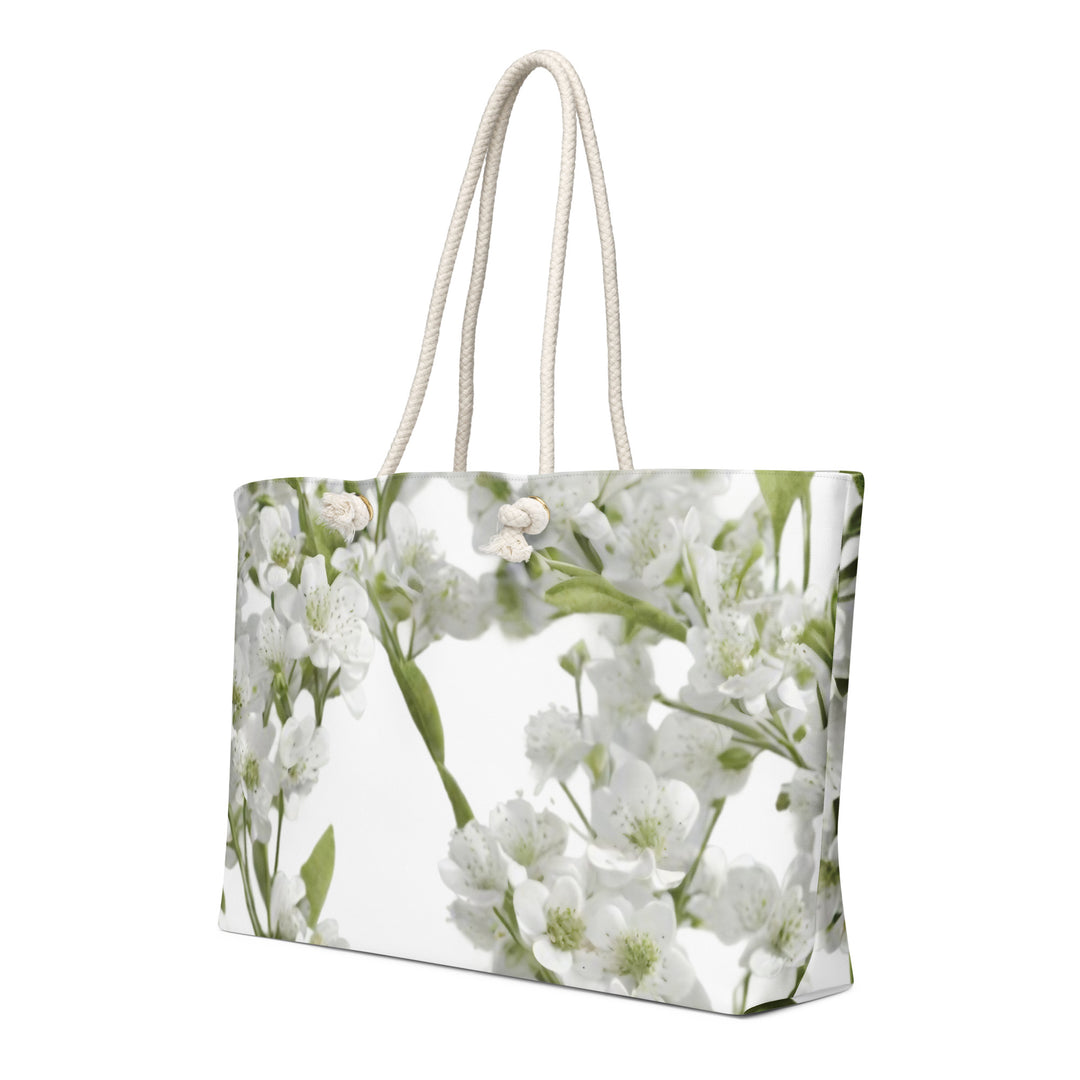 3D Art Oversized Weekender Bag, Spring AI-Designed 19, view 3