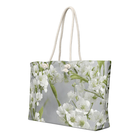 3D Art Oversized Weekender Bag, Spring AI-Designed 20, view 3