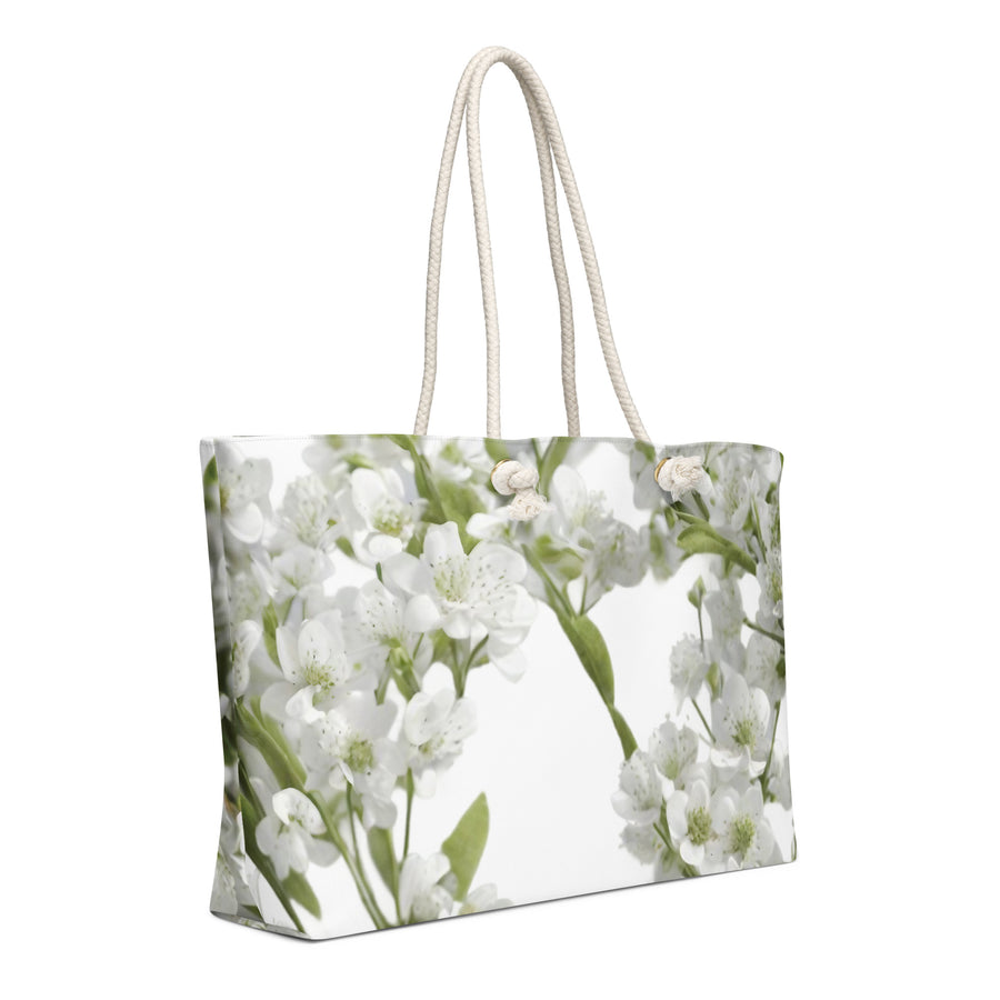 3D Art Oversized Weekender Bag, Spring AI-Designed 19, view 2