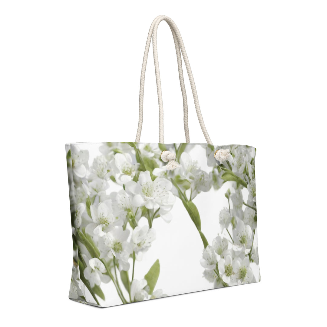 3D Art Oversized Weekender Bag, Spring AI-Designed 19, view 2