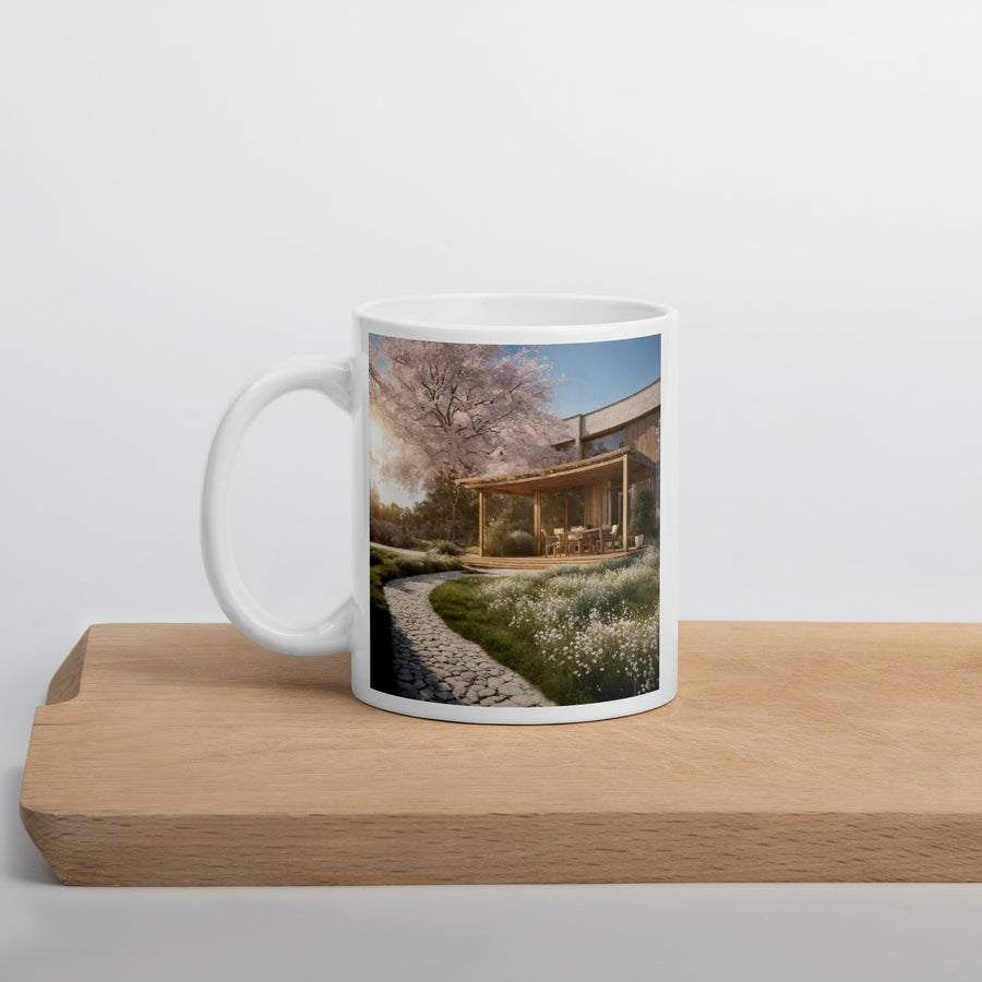 White glossy mug - WhatUWant2Buy