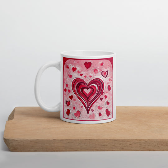White glossy mug - WhatUWant2Buy