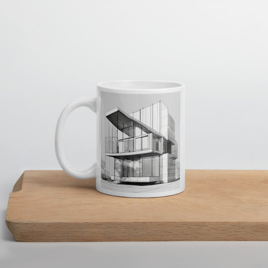 White glossy mug - WhatUWant2Buy