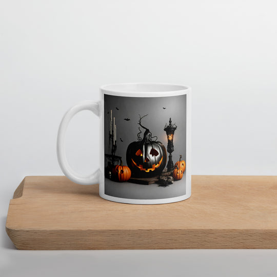 White glossy mug - WhatUWant2Buy