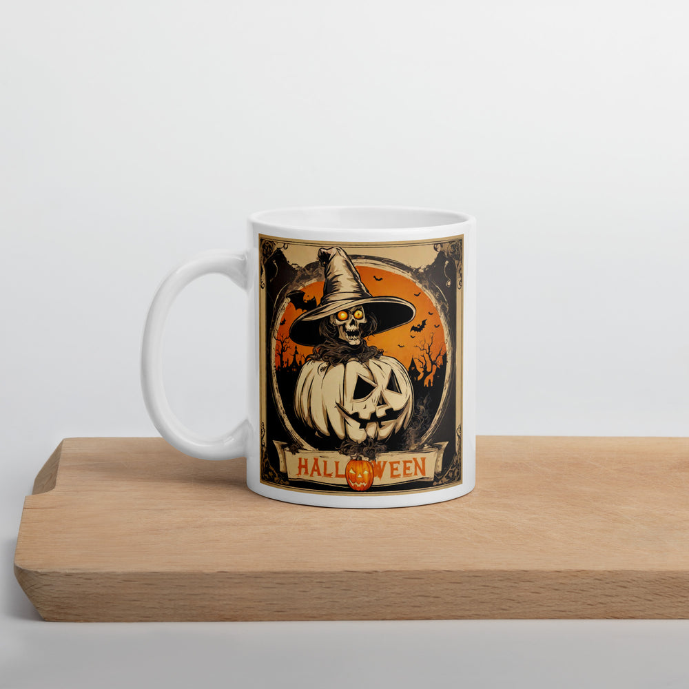 White glossy mug - WhatUWant2Buy