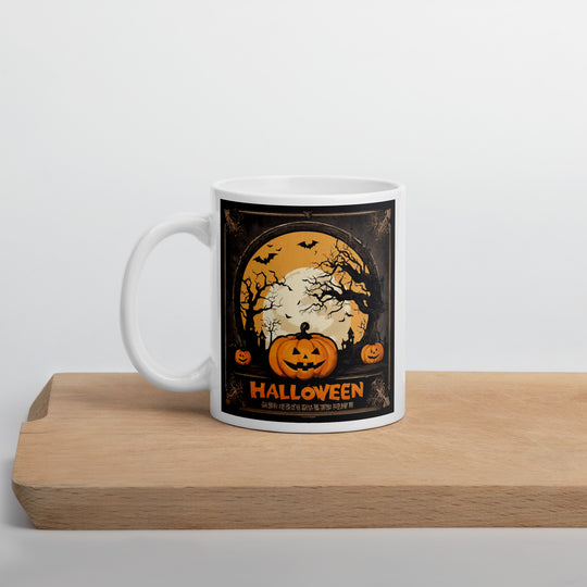White glossy mug - WhatUWant2Buy