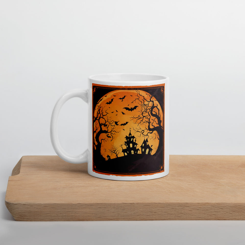 White glossy mug - WhatUWant2Buy