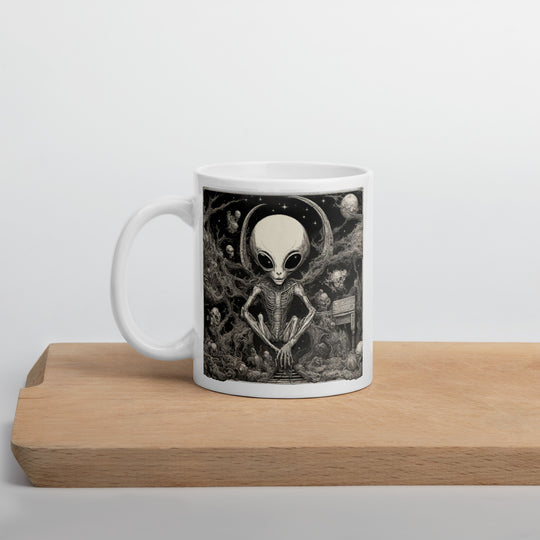 White glossy mug - WhatUWant2Buy
