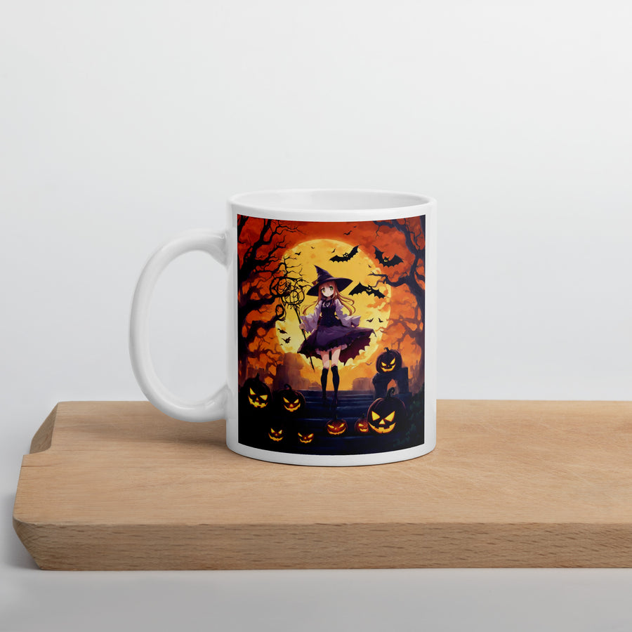 White glossy mug - WhatUWant2Buy