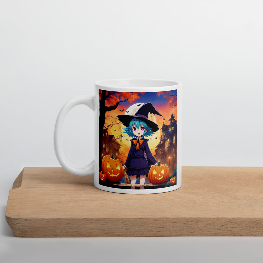 White glossy mug - WhatUWant2Buy