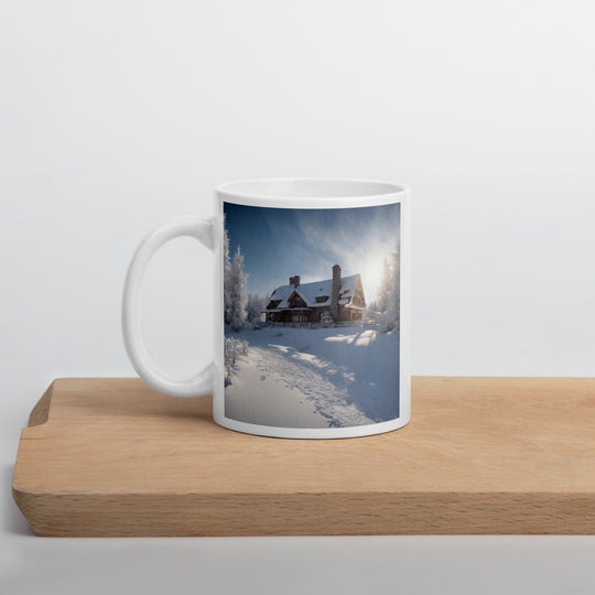 White glossy mug - WhatUWant2Buy