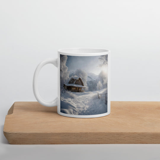 White glossy mug - WhatUWant2Buy