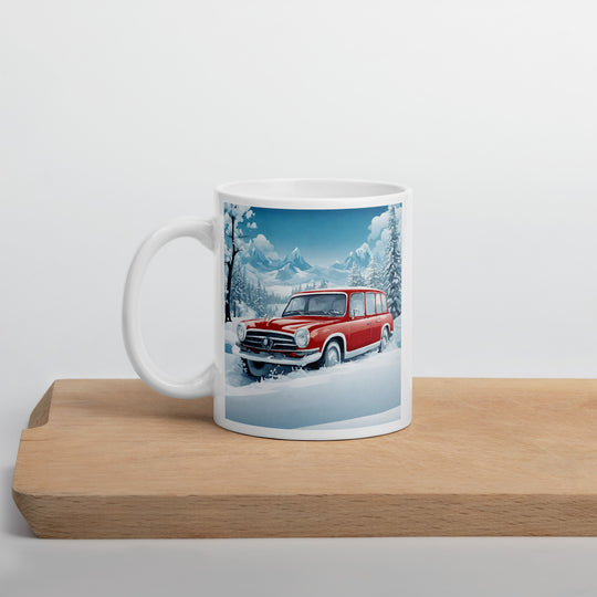 White glossy mug - WhatUWant2Buy