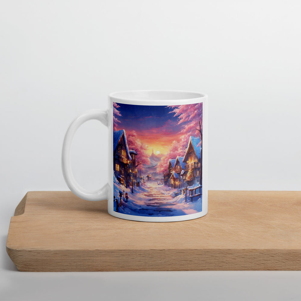 White glossy mug - WhatUWant2Buy