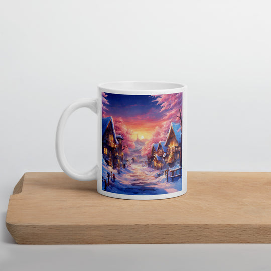 White glossy mug - WhatUWant2Buy
