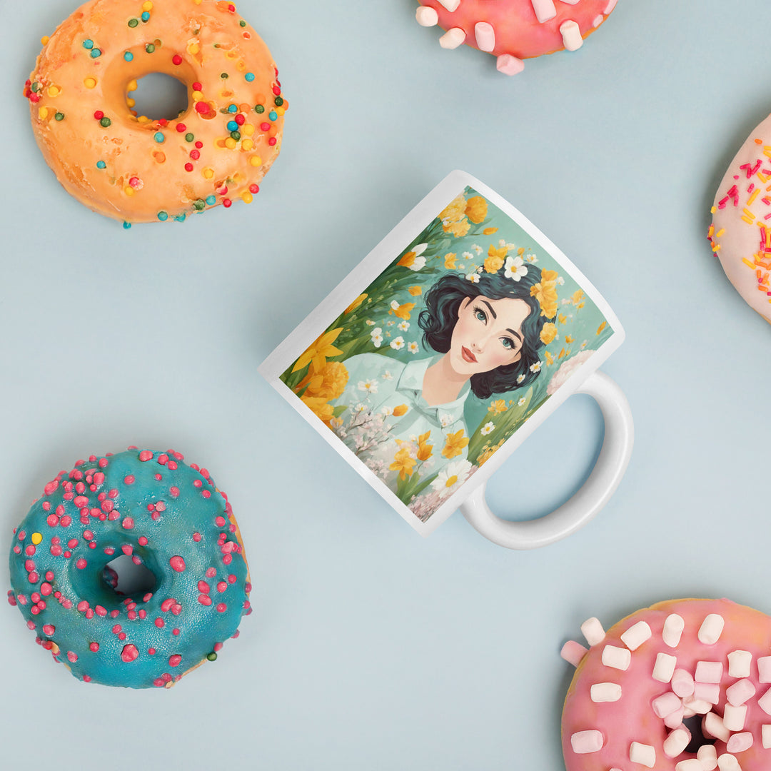 White glossy mug - WhatUWant2Buy