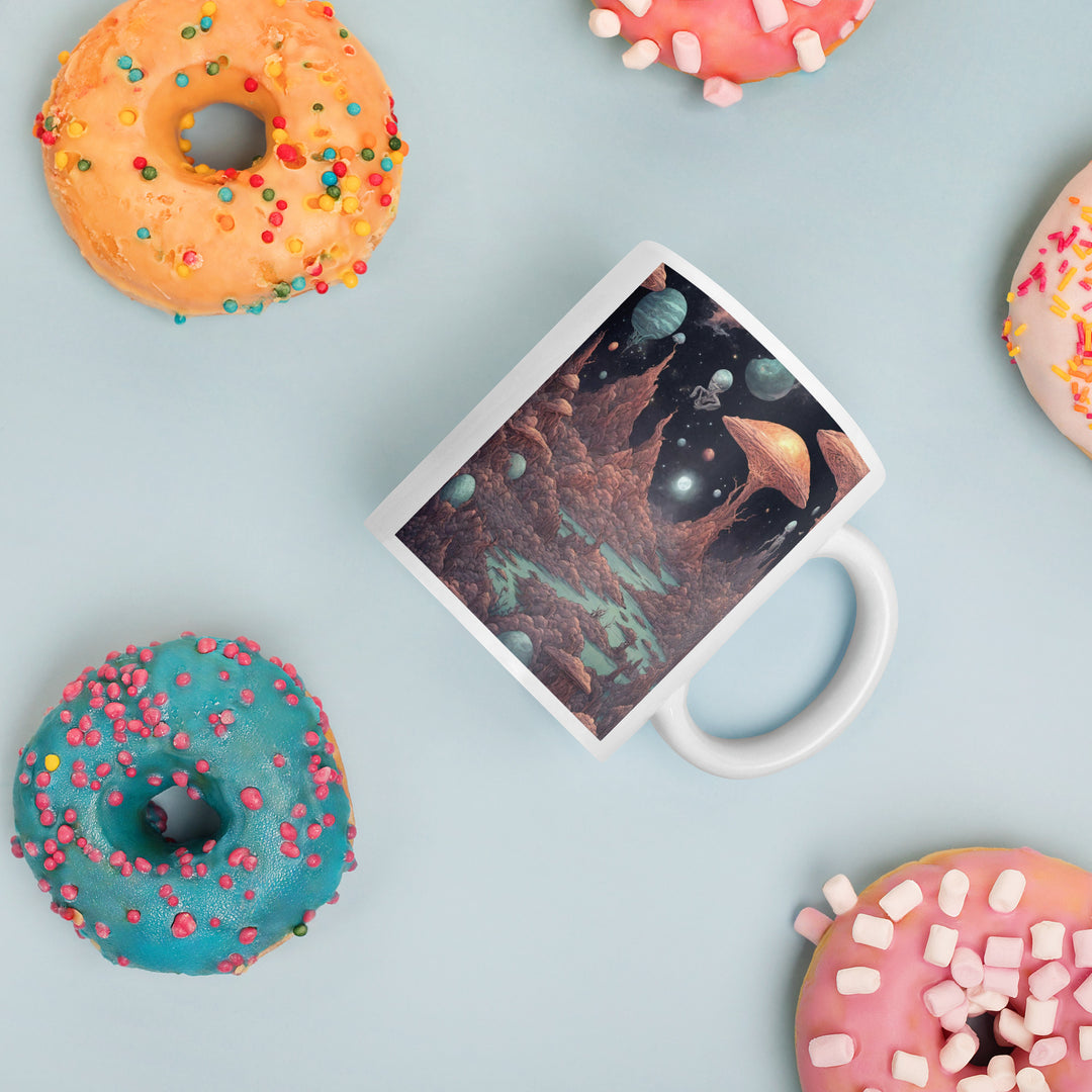 White glossy mug - WhatUWant2Buy