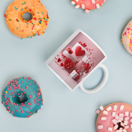 White glossy mug - WhatUWant2Buy