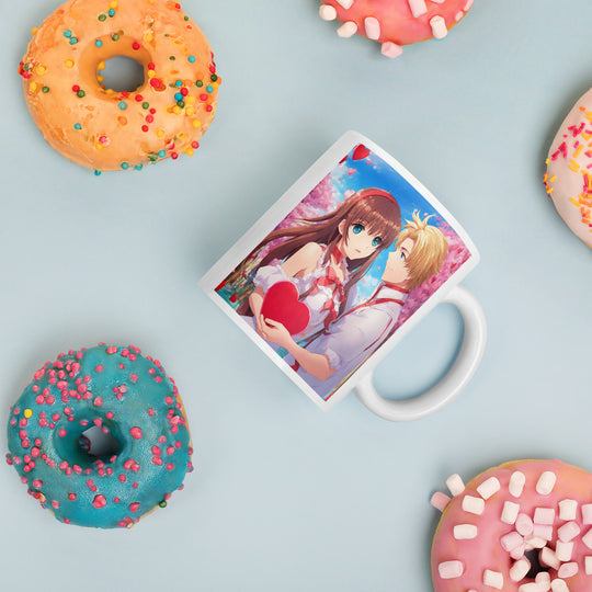 White glossy mug - WhatUWant2Buy