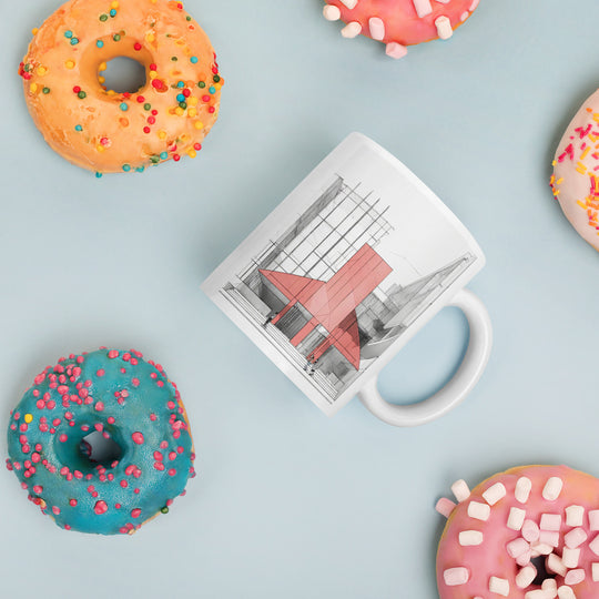 White glossy mug - WhatUWant2Buy