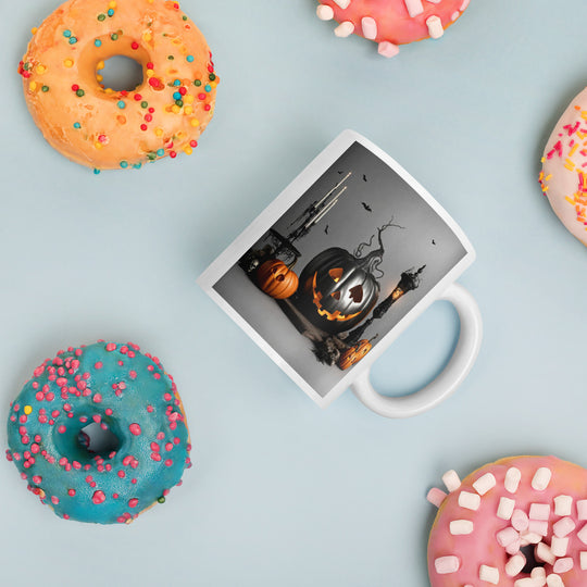 White glossy mug - WhatUWant2Buy