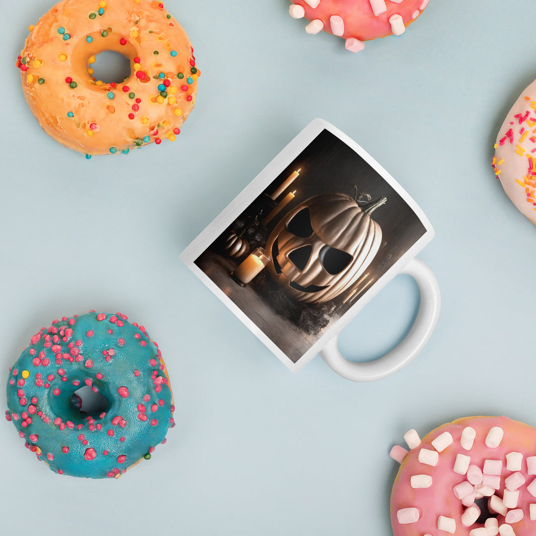 White glossy mug - WhatUWant2Buy
