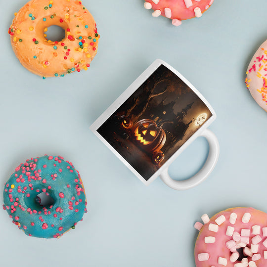 White glossy mug - WhatUWant2Buy