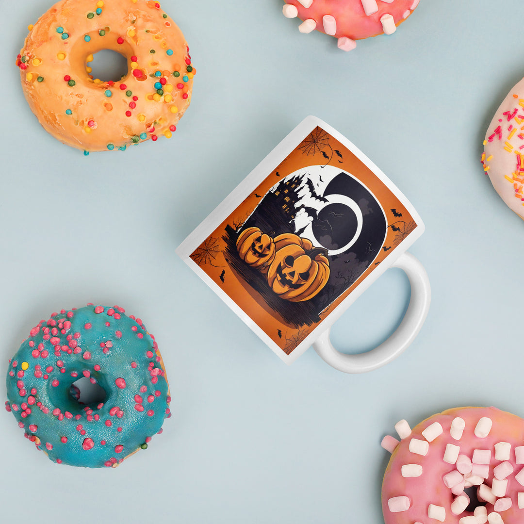 White glossy mug - WhatUWant2Buy