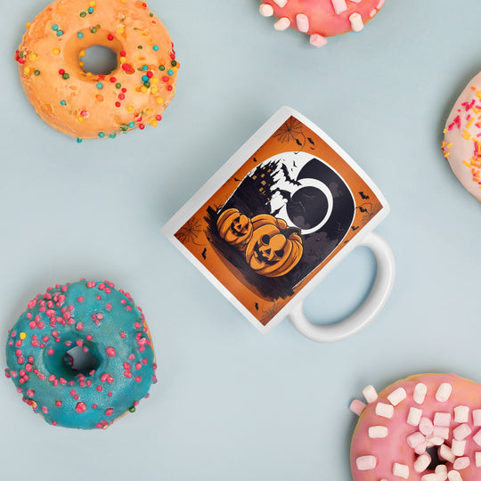 White glossy mug - WhatUWant2Buy