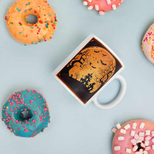 White glossy mug - WhatUWant2Buy