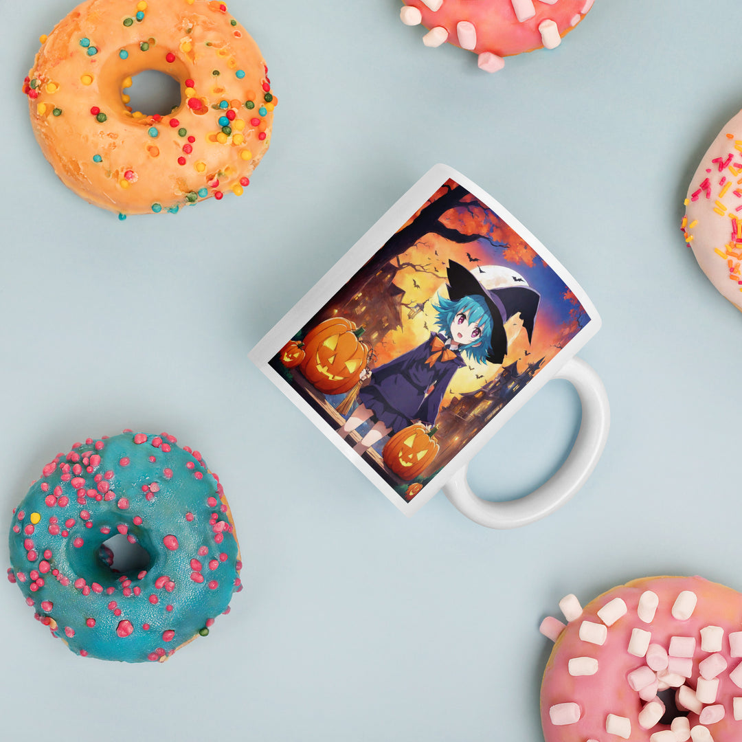 White glossy mug - WhatUWant2Buy