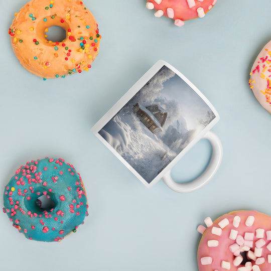 White glossy mug - WhatUWant2Buy