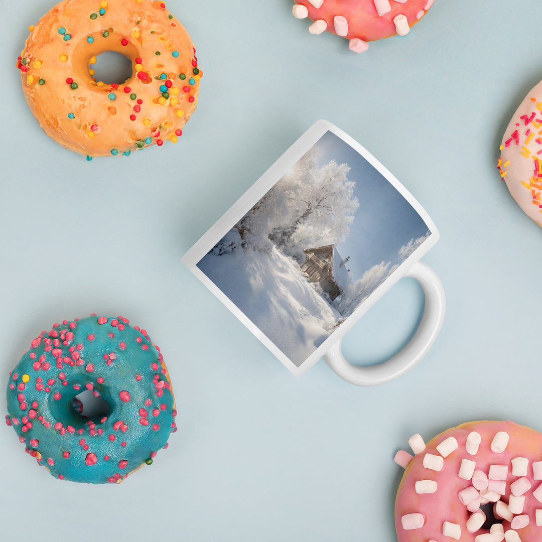 White glossy mug - WhatUWant2Buy